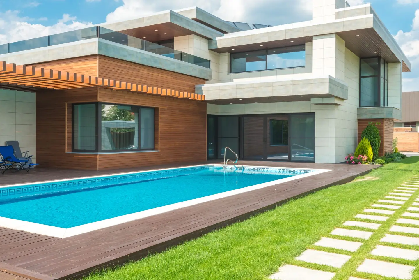 Swimming pool built in Warragoon, NSW